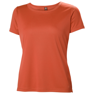 Camiseta funcional de mujer Helly Hansen W Verglas Shade T-Shirt rojo Terracotta