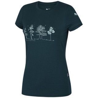 Camiseta de mujer Zulu Bambus Nature 210 Short verde green