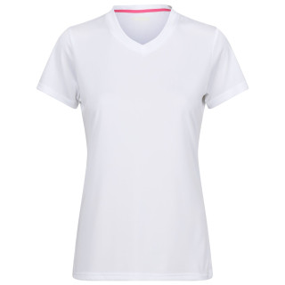 Camiseta de mujer Regatta Wmn Fingal V-Neck blanco White