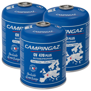 Juego de cartuchos ventajoso Campingaz CV 470 All Season azul