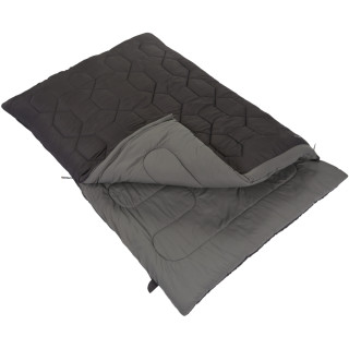 Saco de dormir tipo manta Vango Serenity Superwarm Double gris oscuro ShadowGray