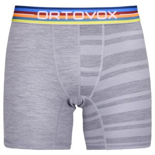 Calzoncillos bóxer para hombre Ortovox 185 Rock'N'Wool Boxer M gris grey blend