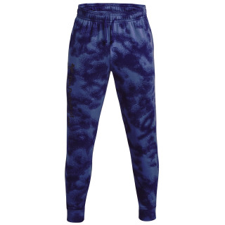 Pantalones de chándal para hombre Under Armour Rival Terry Novelty Jgr azul Sonar Blue / Deep Periwinkle / Black