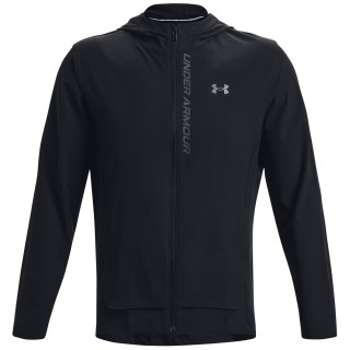 Cortavientos de hombre Under Armour Outrun the Storm Jacket negro Black / Jet Gray / Reflective