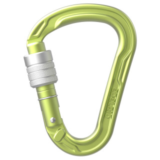 Mosquetón Edelrid HMS Strike Screw II verde claro oasis