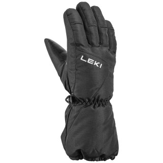 Guantes de esquí para niños Leki Nevio Junior negro black