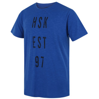 Camiseta de hombre Husky Tingl M azul Blue