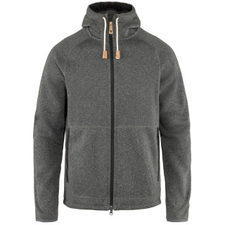 Sudadera de hombre Fjällräven Övik Fleece Hoodie M gris oscuro Dark Grey