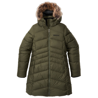 Abrigo de invierno para mujer Marmot Wm's Montreal Coat verde oscuro Nori