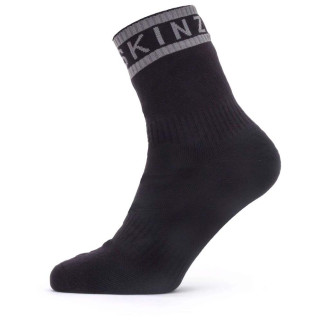 Calcetines impermeables SealSkinz Mautby negro/gris black/grey