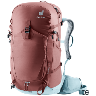 Mochila Deuter Trail Pro 31 SL burdeos caspia-dusk