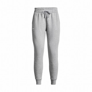 Pantalones de chándal para mujer Under Armour Rival Fleece Jogger gris claro ModGrayLightHeather/White