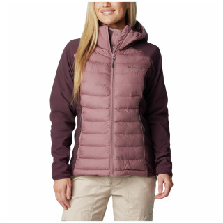 Chaqueta de invierno para mujer Columbia Powder Lite™ II Hybrid Hooded Jacket violeta Fig, Moonvista