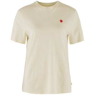 Camiseta de mujer Fjällräven Hemp Blend T-shirt W beige/blanco Chalk White