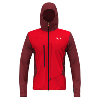 Chaqueta de hombre Salewa SELLA DST HYB JACKET M rojo 1571 - syrah/1500