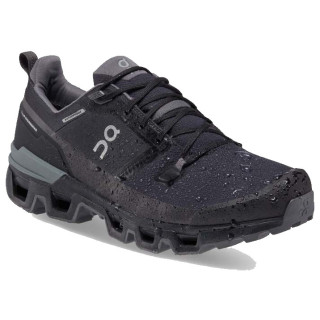 Calzado de senderismo para hombre On Running Cloudwander Waterproof negro Black/Eclipse