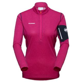 Sudadera funcional de mujer Mammut Aenergy Light ML Half Zip Pull Women rosa pink/marine