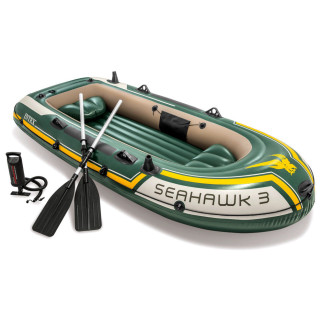 Lancha neumática Intex Seahawk 3 Boat Set 68380NP