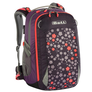 Mochila escolar Boll Smart 24 Flowers violeta Purple