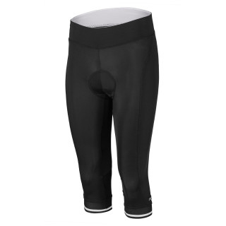 Pantalones de tres cuartos de ciclismo para mujer Etape Sara 3/4 negro/blanco black / white