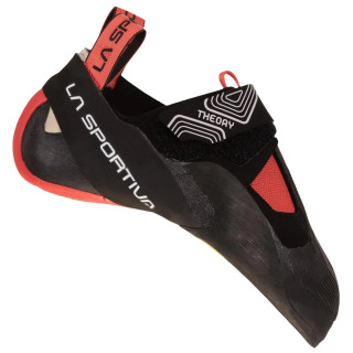 Pies de gato para mujer La Sportiva Theory Women negro/rojo Black/Hibiscus