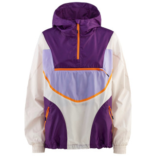 Chaqueta de mujer Kari Traa Thale Anorak blanco/voileta Bjerk