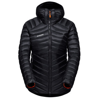 Chaqueta de plumón para mujer Mammut Broad Peak IN Hooded Jacket Women negro/rojo 5010black