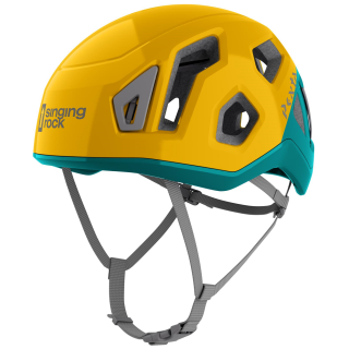 Casco de escalada para niños Singing Rock Penta Junior amarillo/azul