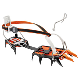 Crampones Petzl Lynx LL negro/naranja