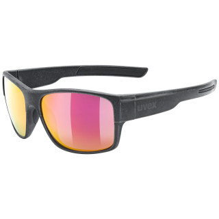 Gafas de sol Uvex Esntl Urban negro/rojo Black Matt/Mirror Red