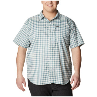 Camisa de hombre Columbia Silver Ridge™ Utility Lite Novelty SS azul/blanco Niagara Pulaski Plaid