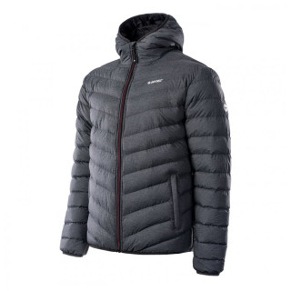 Chaqueta de hombre Hi-Tec Sorne negro/gris Ebony Melange/Anthracite/Merlot