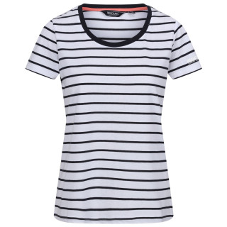 Camiseta de mujer Regatta Filandra VIII blanco/azul White/NvyStr