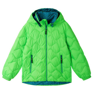 Chaqueta para niños Reima Fossila verde Neon Green