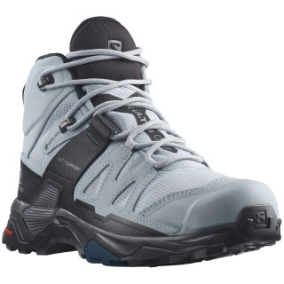 Calzado de senderismo para mujer Salomon X Ultra 4 Mid Wide Gore-Tex negro/azul Quarry / Black / Legion Blue