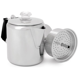 Cafetera GSI Outdoors Glacier Stainless 3 Cup plata