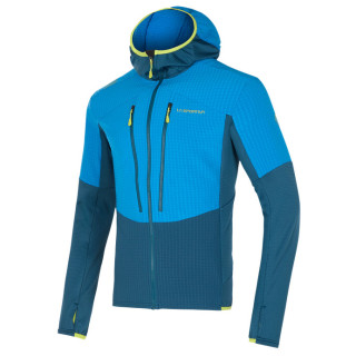 Sudadera de hombre La Sportiva Session Tech Hoody M azul Storm Blue/Electric Blue