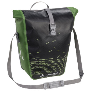 Alforja para bicicleta Vaude Aqua Back Print Single negro/verde black/green