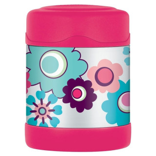 Termo para comida Thermos Funtainer 290 ml rosa/azul Flowers