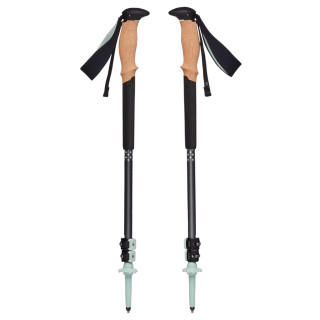 Bastones de senderismo Black Diamond Pursuit Trekking Poles negro/verde Charcoal-Foam Green