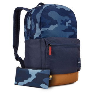 Mochila urbana Case Logic Commence 24L azul blue camo/cumin