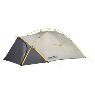 Tienda de campaña de senderismo Salewa Litetrek Pro II Tent gris claro Lightgrey/Mango