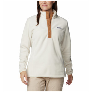 Jersey de mujer Columbia Benton Springs™ 1/2 Snap Pull Over Ii beige/blanco Chalk, Camel Brown