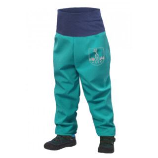 Pantalones con forro polar para bebés Unuo Softshell verde