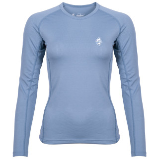 Camiseta funcional de mujer High Point Code 2.0 LS lady azul claro Mountain Spring