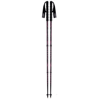 Bastones de senderismo Camp Laser W negro/rosa