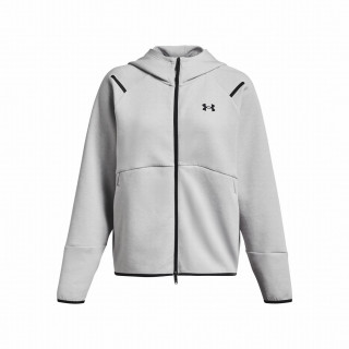 Sudadera de mujer Under Armour Unstoppable Flc FZ gris claro ModGray/Black