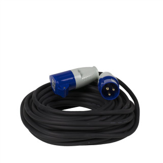 Cable alargador Gimeg elektra Karavan 40 m negro/azul black