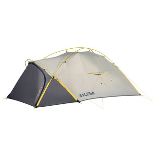 Tienda ultraligera Salewa Litetrek Pro III Tent gris claro Lightgrey/Mango