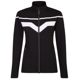 Sudadera de mujer Dare 2b RockerCoreStretch negro/blanco Black/White